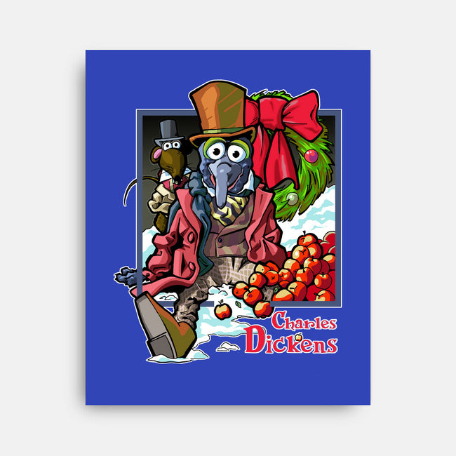 Charles Dickens-None-Stretched-Canvas-Action Nate