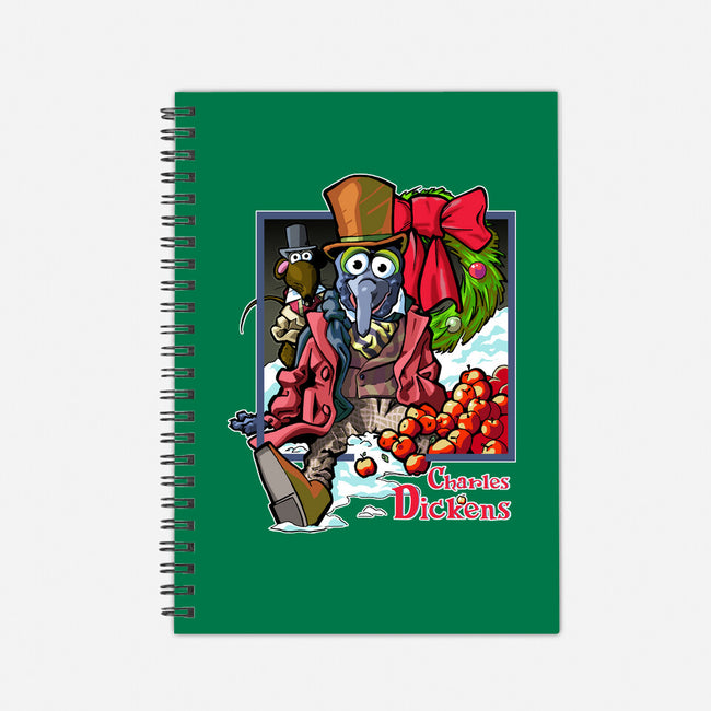 Charles Dickens-None-Dot Grid-Notebook-Action Nate