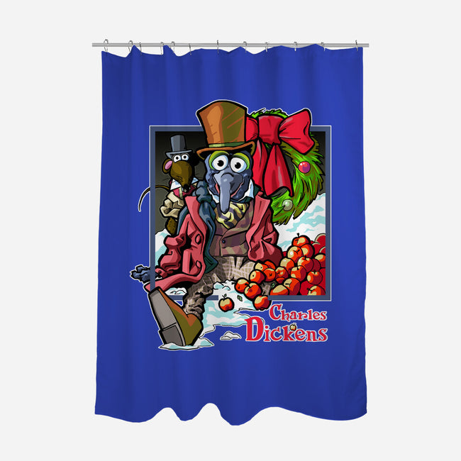 Charles Dickens-None-Polyester-Shower Curtain-Action Nate