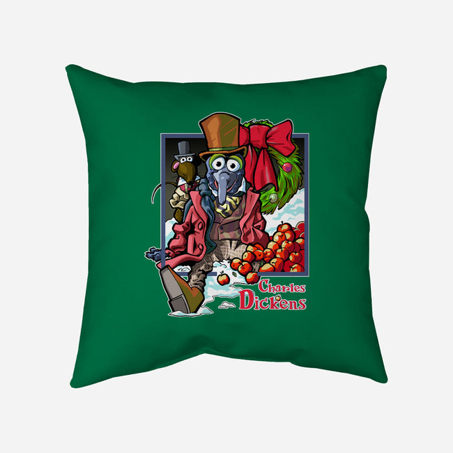 Charles Dickens-None-Non-Removable Cover w Insert-Throw Pillow-Action Nate