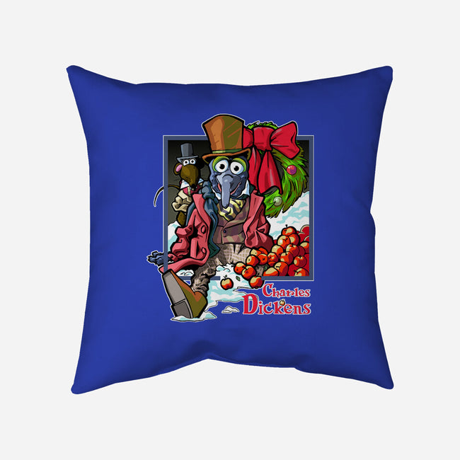 Charles Dickens-None-Removable Cover-Throw Pillow-Action Nate