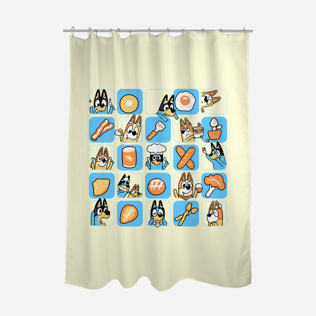 Family Meals-None-Polyester-Shower Curtain-naomori