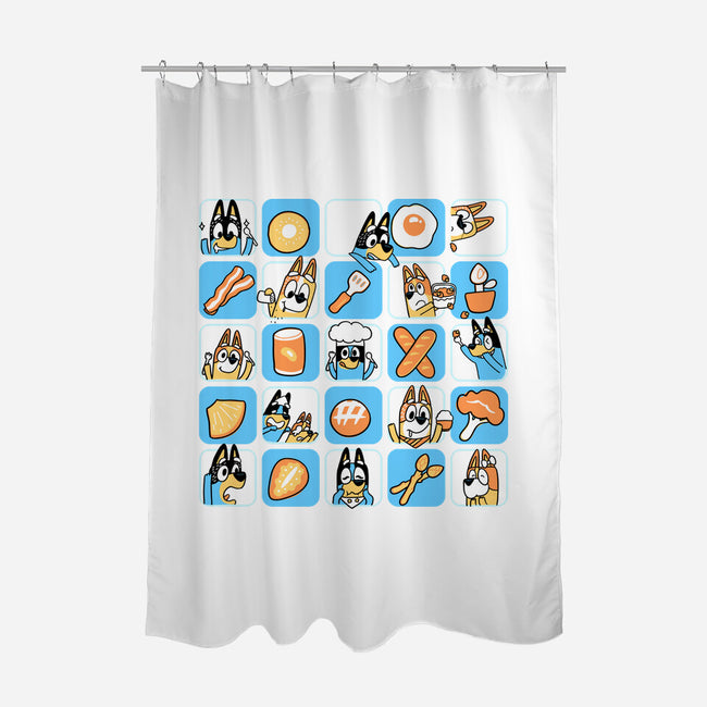 Family Meals-None-Polyester-Shower Curtain-naomori