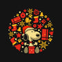 Christmas Beagle-None-Beach-Towel-erion_designs