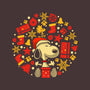 Christmas Beagle-None-Glossy-Sticker-erion_designs