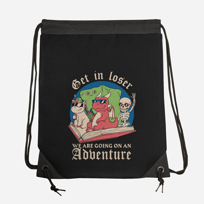 RPG Fantasy Book Meme-None-Drawstring-Bag-Studio Mootant