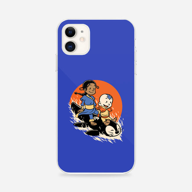 Penguin Sledding Winter Fun-iPhone-Snap-Phone Case-Studio Mootant