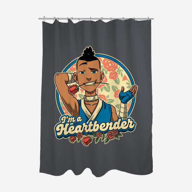 Heart Bender-None-Polyester-Shower Curtain-Studio Mootant