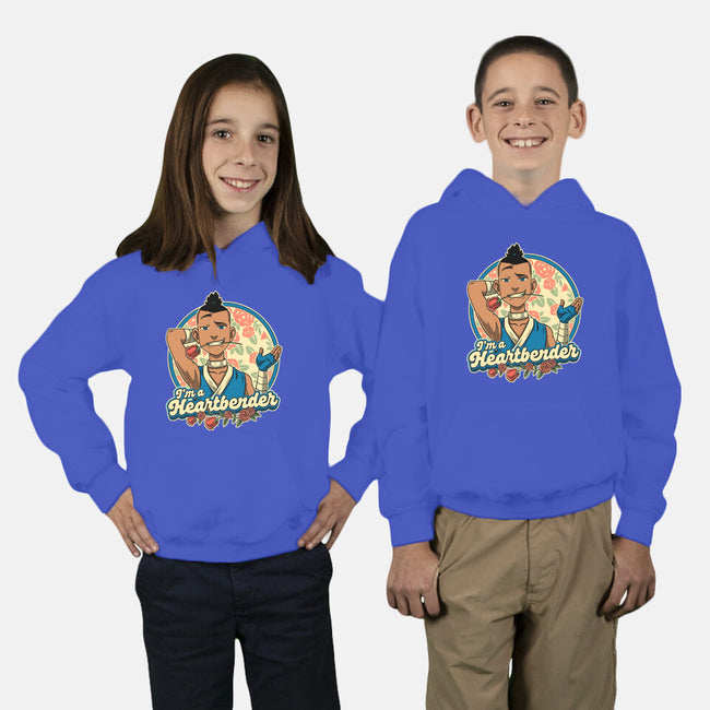 Heart Bender-Youth-Pullover-Sweatshirt-Studio Mootant