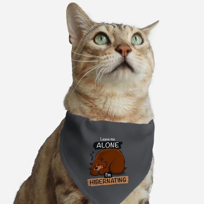 Leave Me Alone I'm Hibernating-Cat-Adjustable-Pet Collar-drbutler