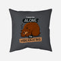 Leave Me Alone I'm Hibernating-None-Non-Removable Cover w Insert-Throw Pillow-drbutler