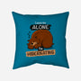 Leave Me Alone I'm Hibernating-None-Non-Removable Cover w Insert-Throw Pillow-drbutler