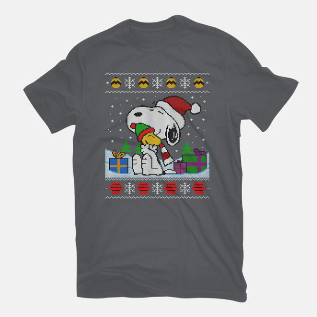 Holiday Beagle-Mens-Heavyweight-Tee-drbutler