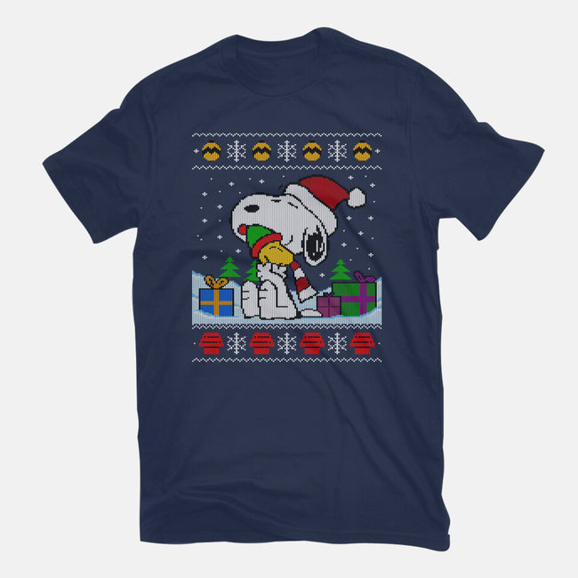 Holiday Beagle-Mens-Heavyweight-Tee-drbutler