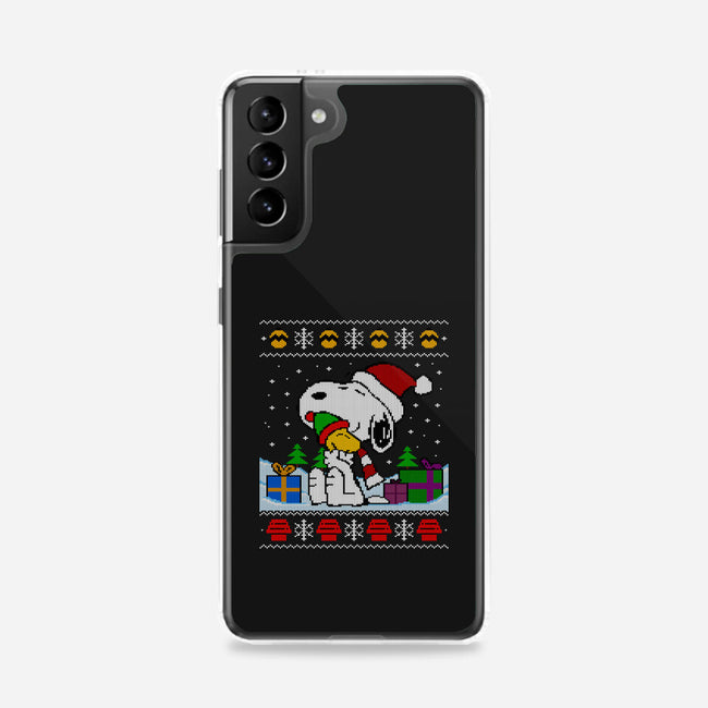 Holiday Beagle-Samsung-Snap-Phone Case-drbutler