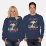 Holiday Beagle-Unisex-Crew Neck-Sweatshirt-drbutler