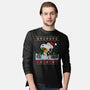 Holiday Beagle-Mens-Long Sleeved-Tee-drbutler