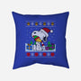 Holiday Beagle-None-Non-Removable Cover w Insert-Throw Pillow-drbutler