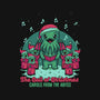 Cthulhu Christmas Carol-None-Removable Cover-Throw Pillow-Studio Mootant