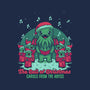 Cthulhu Christmas Carol-None-Removable Cover-Throw Pillow-Studio Mootant