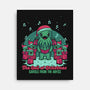 Cthulhu Christmas Carol-None-Stretched-Canvas-Studio Mootant
