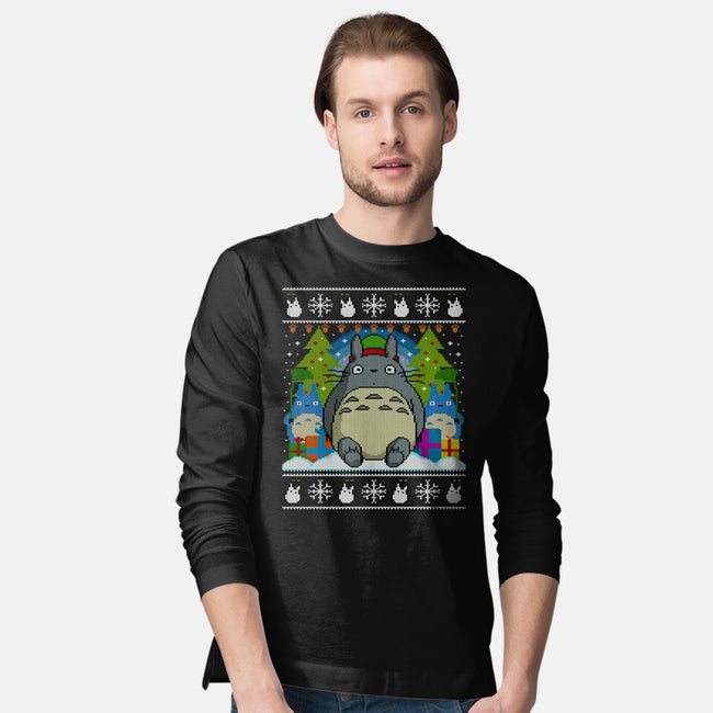 Festive Forest-Mens-Long Sleeved-Tee-drbutler