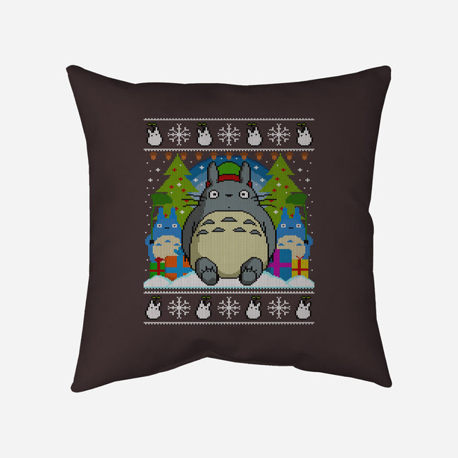 Festive Forest-None-Non-Removable Cover w Insert-Throw Pillow-drbutler