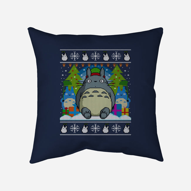 Festive Forest-None-Non-Removable Cover w Insert-Throw Pillow-drbutler