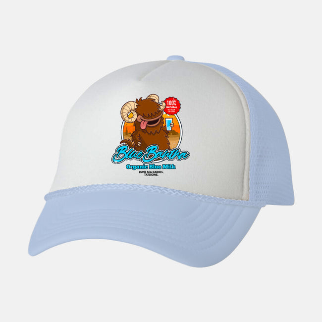 Blue Bantha-Unisex-Trucker-Hat-drbutler