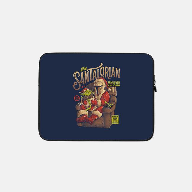 Santalorian-None-Zippered-Laptop Sleeve-eduely
