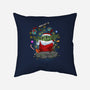 Grogu's Christmas-None-Removable Cover-Throw Pillow-Diego Oliver