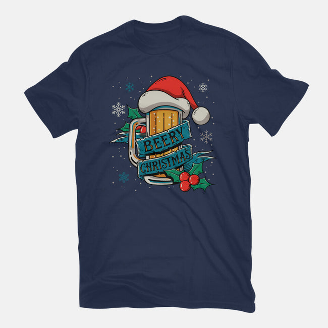 Beery Christmas-Mens-Heavyweight-Tee-Getsousa!