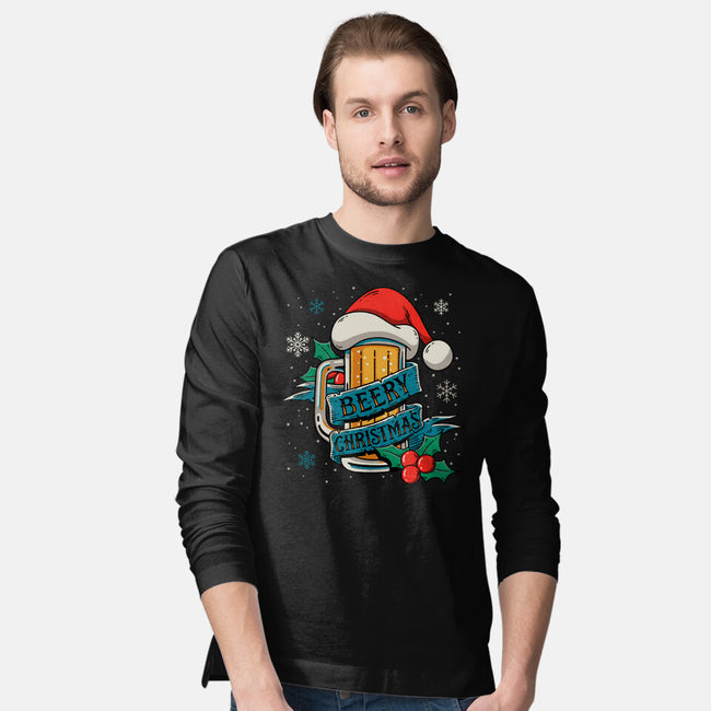 Beery Christmas-Mens-Long Sleeved-Tee-Getsousa!