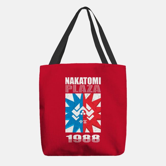 Vintage Nakatomi-None-Basic Tote-Bag-spoilerinc
