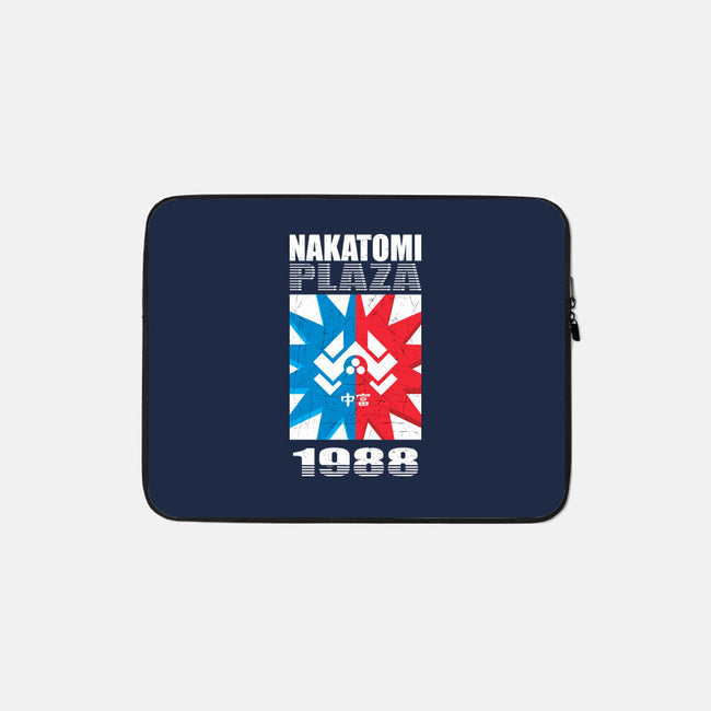 Vintage Nakatomi-None-Zippered-Laptop Sleeve-spoilerinc