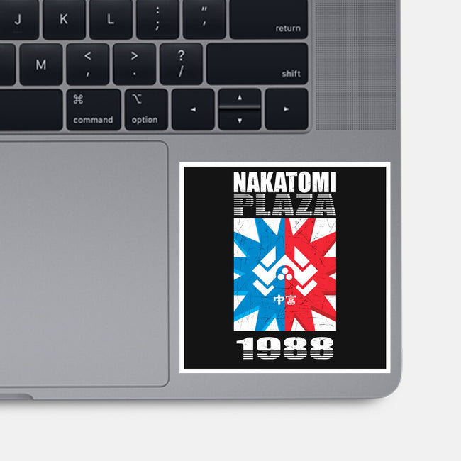 Vintage Nakatomi-None-Glossy-Sticker-spoilerinc