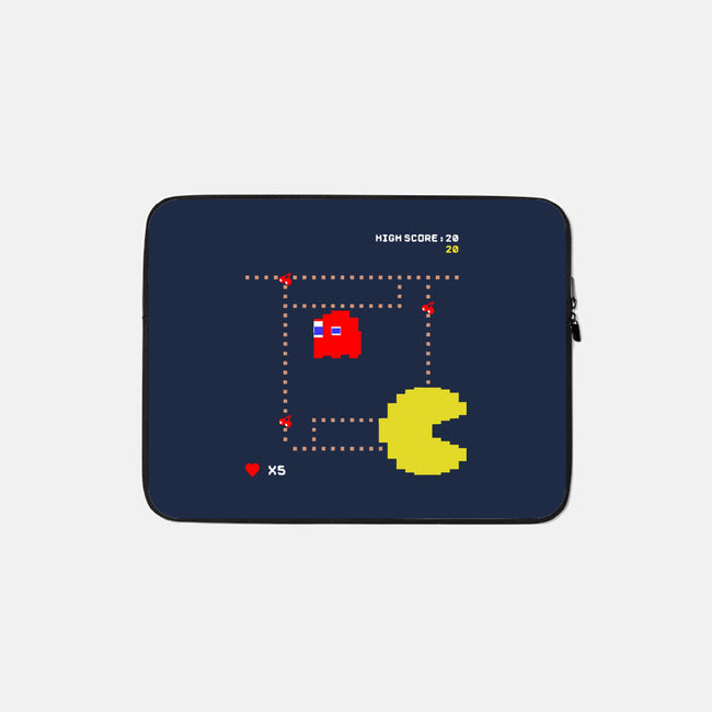 Pac-Man High Score-None-Zippered-Laptop Sleeve-J. P. Roussel