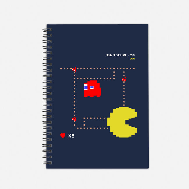 Pac-Man High Score-None-Dot Grid-Notebook-J. P. Roussel