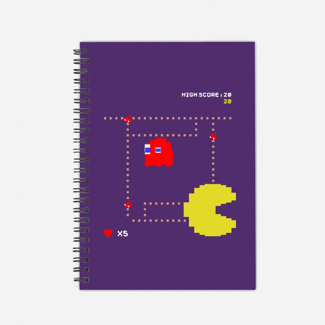 Pac-Man High Score-None-Dot Grid-Notebook-J. P. Roussel
