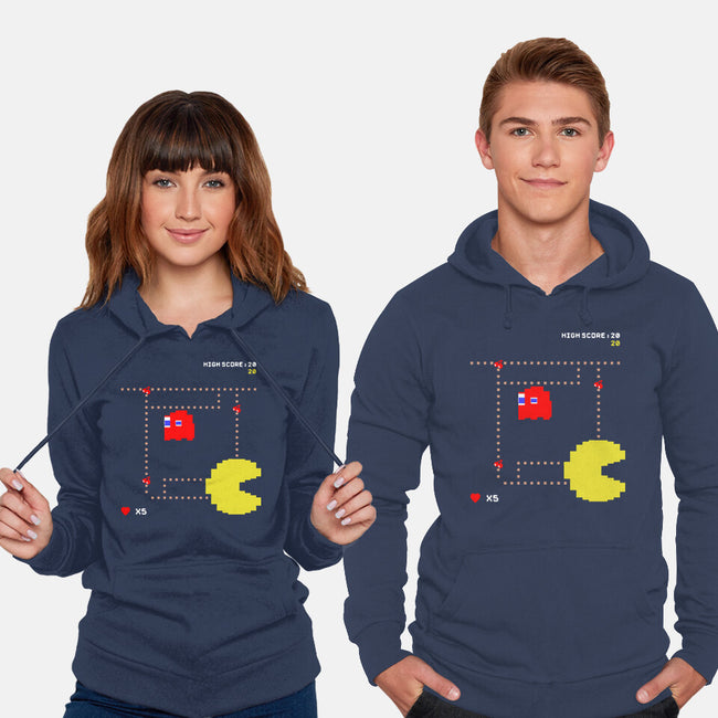 Pac-Man High Score-Unisex-Pullover-Sweatshirt-J. P. Roussel