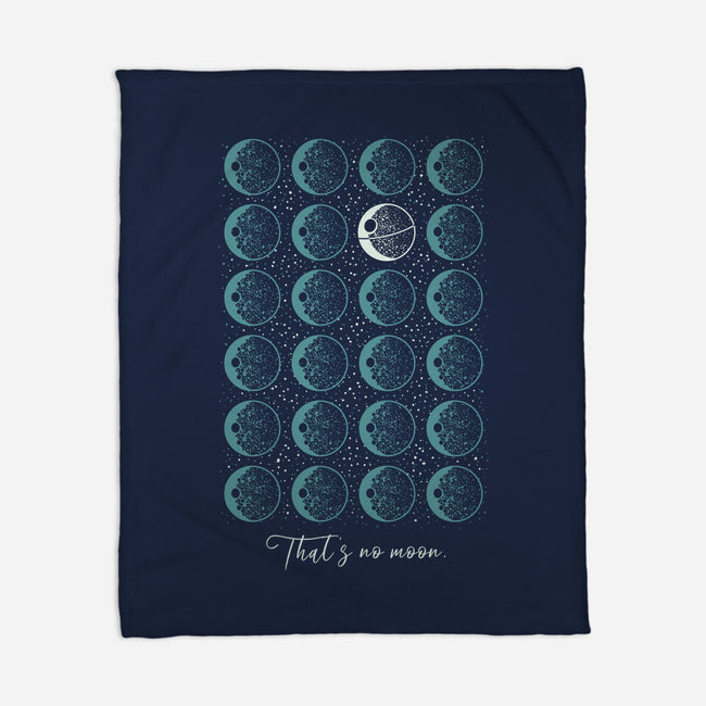 That's No Moon-None-Fleece-Blanket-Tronyx79