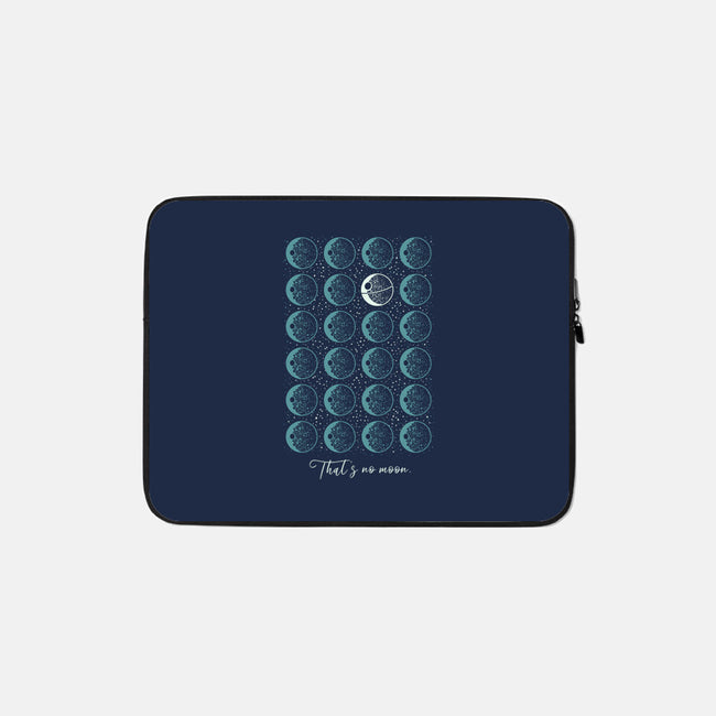 That's No Moon-None-Zippered-Laptop Sleeve-Tronyx79