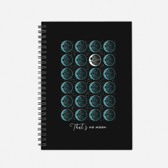That's No Moon-None-Dot Grid-Notebook-Tronyx79