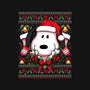 Snoopy Christmas Sweater-Womens-Off Shoulder-Sweatshirt-JamesQJO