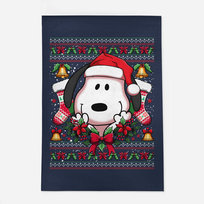 Snoopy Christmas Sweater-None-Outdoor-Rug-JamesQJO