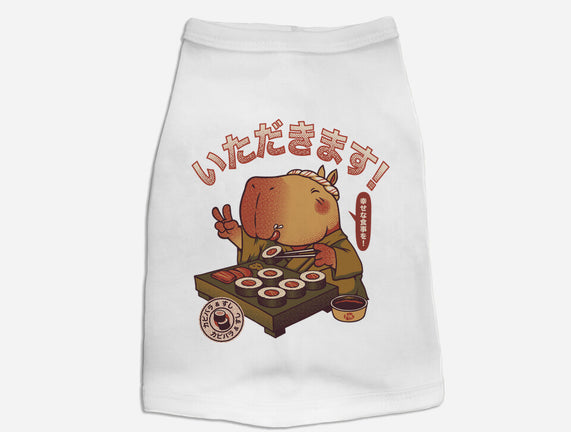 Sushi Chef Cute Capybara