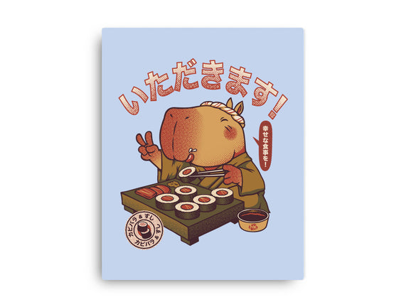 Sushi Chef Cute Capybara