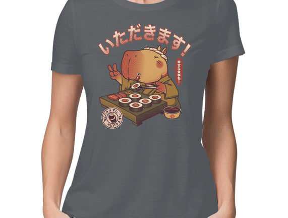 Sushi Chef Cute Capybara