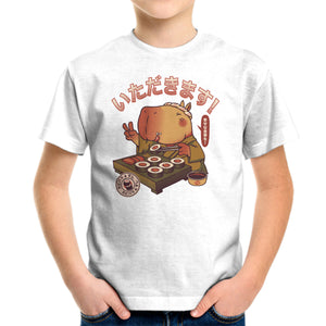 Sushi Chef Cute Capybara