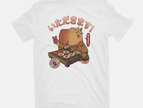 Sushi Chef Cute Capybara